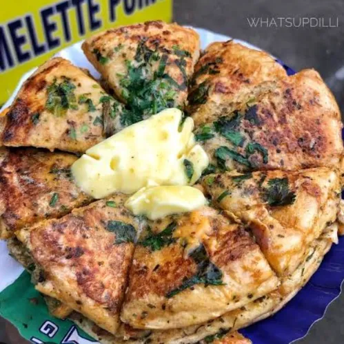 Omlette Chicken & Cheese